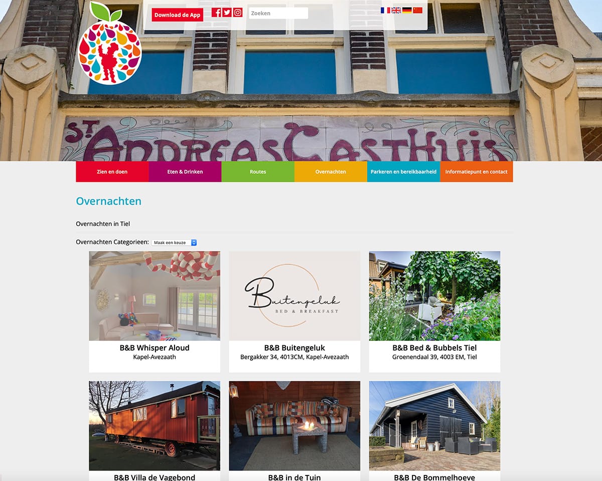 visittiel overnachten site